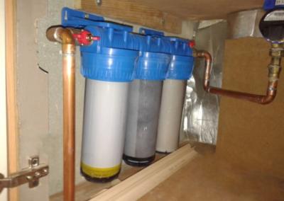 Filtry mechaniczne w budynku wielomieszkaniowym