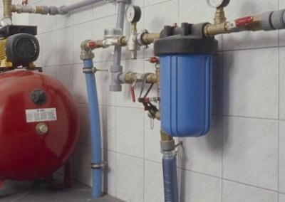 Przykład montażu filtra mechanicznego