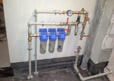 Szeregowe filtry mechaniczne