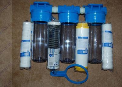 Zestaw filtrów mechanicznych do montażu