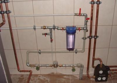 Filtr mechaniczny do wody - przykład realizacji