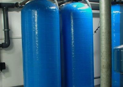 Filtry przemysłowe w bloku mieszkalnym