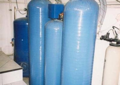 Zestaw filtrów przemysłowych - przykład instalacji