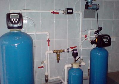 Usuwanie żelaza i manganu - przykład realizacji