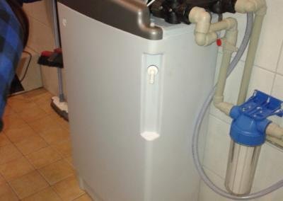 Podłączenie zmiękczacza wody